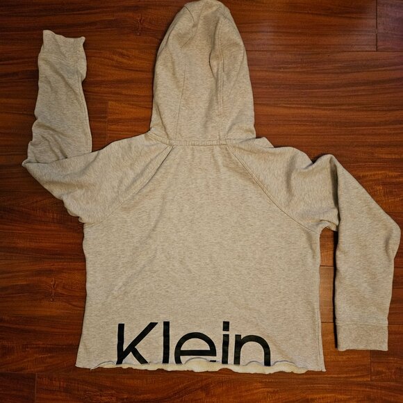 Calvin Klein Performance Cropped Hoodie Womens Size Medium - Picture 2 of 5
